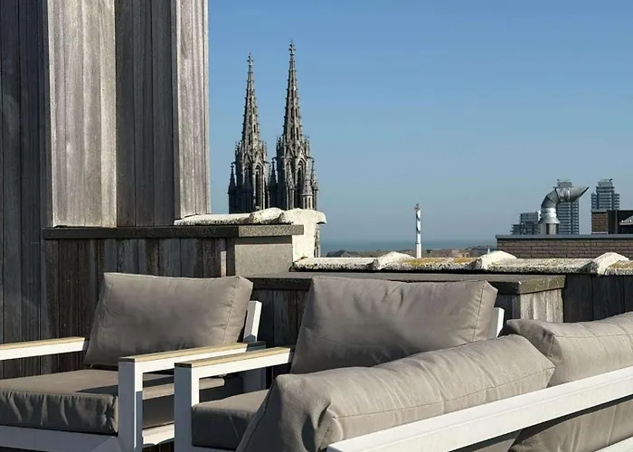 Appartement Penthouse Residentie Mercator, Ostende